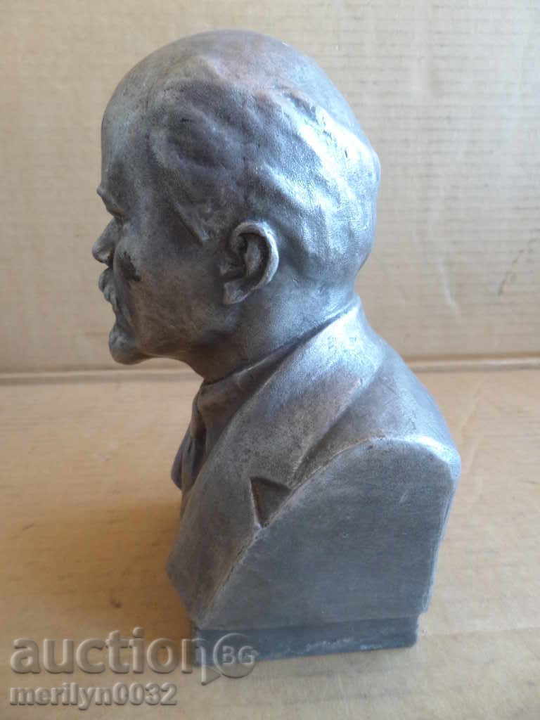 Aluminum bust Lenin figure plastic statuette sculpture - 7 Aluminum bust Lenin figure plastic statuette sculpture - 7
