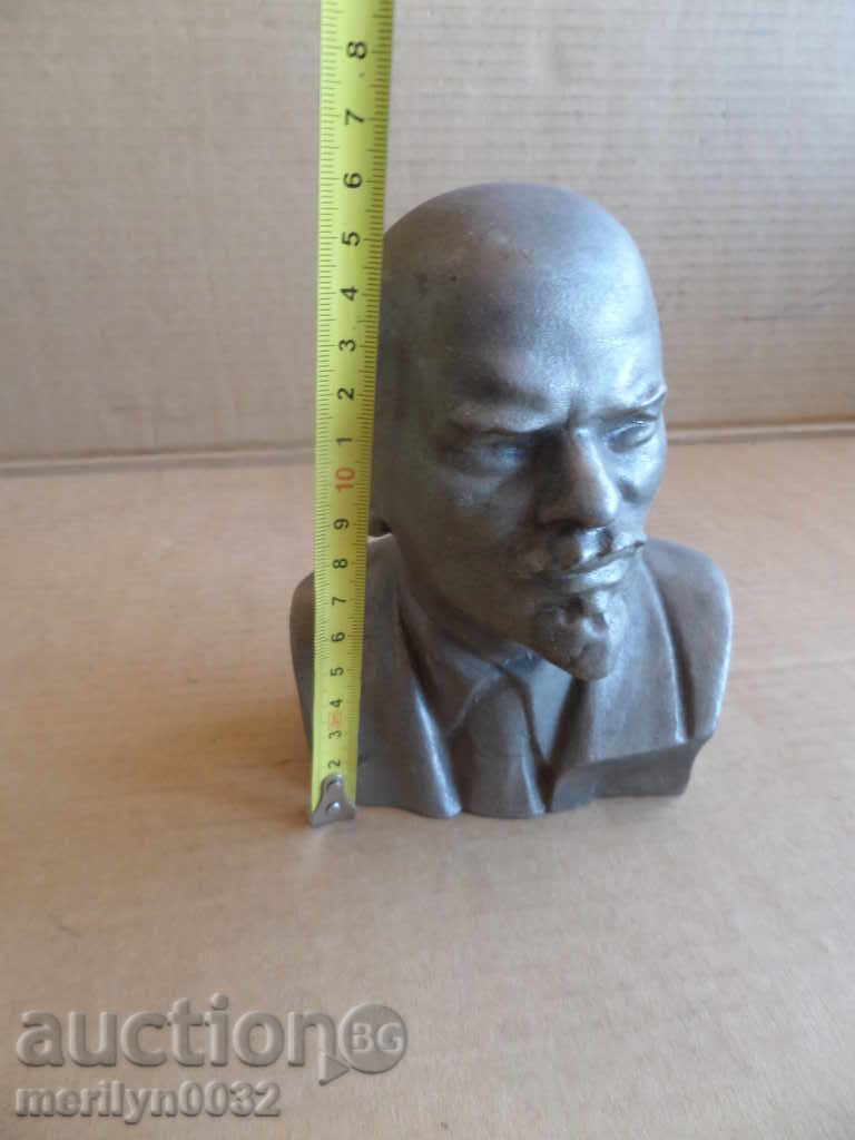 Aluminum bust Lenin figure plastic statuette sculpture - 5 Aluminum bust Lenin figure plastic statuette sculpture - 5