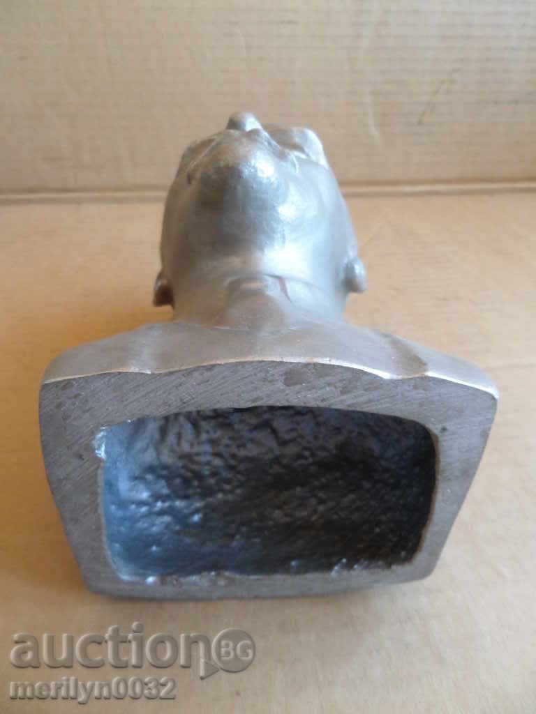 Aluminum bust Lenin figure plastic statuette sculpture - 6 Aluminum bust Lenin figure plastic statuette sculpture - 6