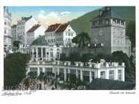 Carte poștală - Karlovy Vary în 1910