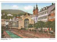Carte poștală - Karlovy Vary în 1923