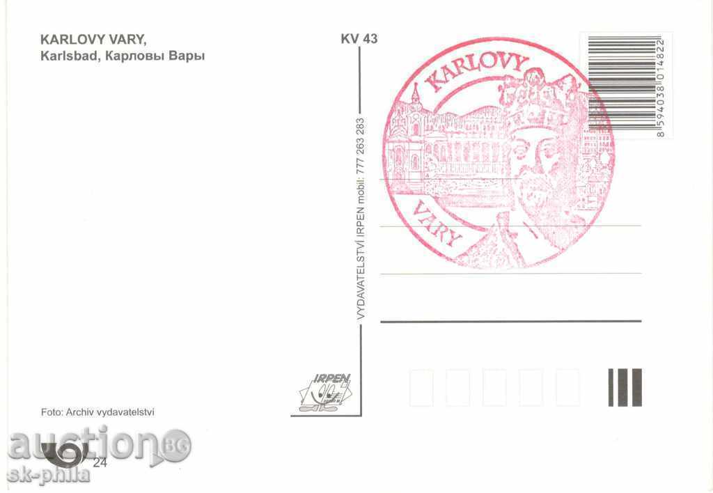 Postcard - Karlovy Vary in 1909 with price 1.40 BGN | € 0.72 Postcard - Karlovy Vary in 1909 with price 1.40 BGN | € 0.72