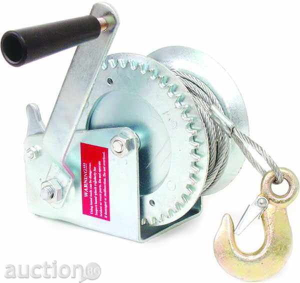 Livrarea 2000LB troliu manual cu 10 m sârmă coarda