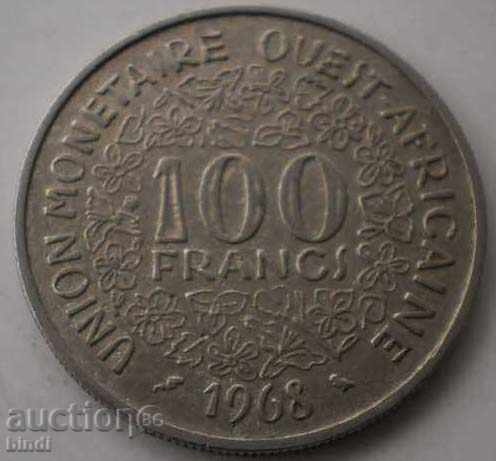 East Africa 100 Frank 1968 France