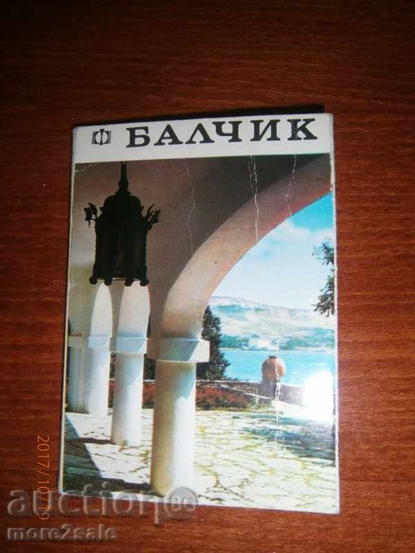 Card - BALCHIK - DERULAȚI 9 CARDS - 1973-4000 T