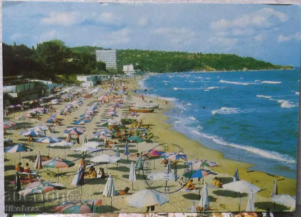 Курорт Дружба - Плажът - 1972
