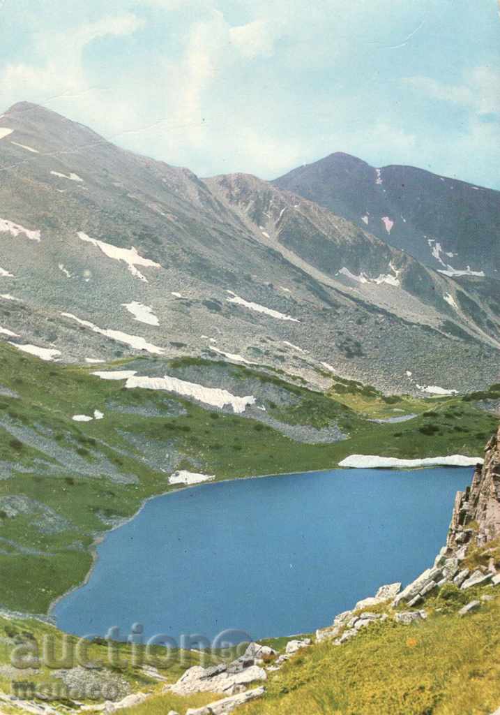 Παλιά καρτ-ποστάλ - Ρίλα, Blue Lake