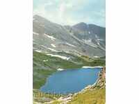 Old postcard - Rila, Blue Lake