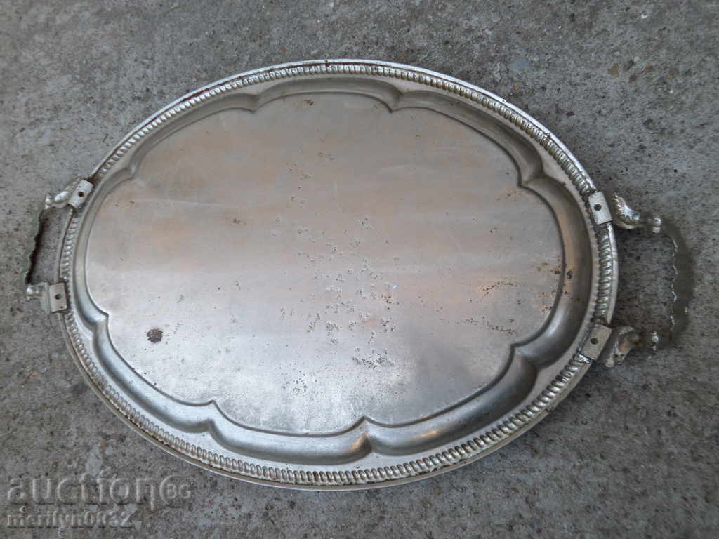 Old metal tray, tray, plateau - 7 Old metal tray, tray, plateau - 7