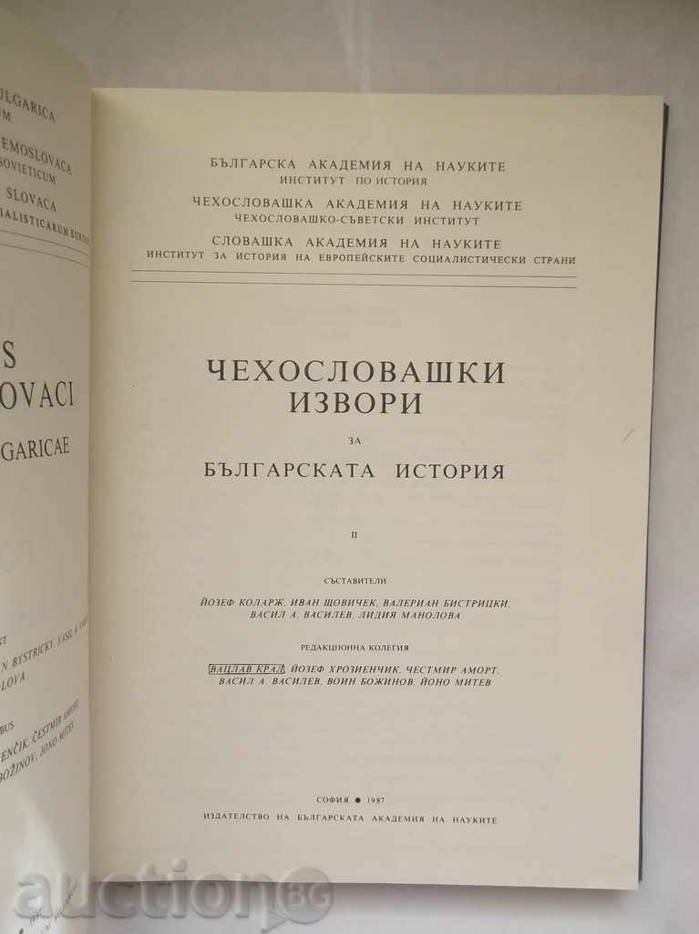 Surse de istoria Bulgariei. Volumul 27: arcuri cehoslovace cu preț 30.00 BGN | € 15.34 Surse de istoria Bulgariei. Volumul 27: arcuri cehoslovace cu preț 30.00 BGN | € 15.34