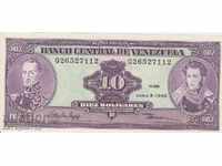 10 bolivar bolivar 1995 UNC