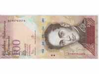 100 Bolivares 2015 UNC rare series!