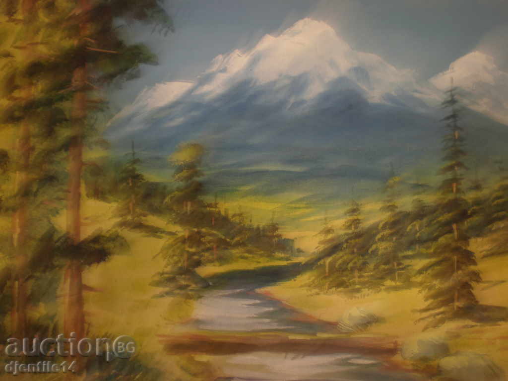 Watercolor-landscape-39/28cm. with price 40.00 BGN | € 20.45 Watercolor-landscape-39/28cm. with price 40.00 BGN | € 20.45