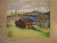 Watercolor-landscape-38/32cm.