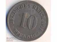 Germany 10 pfennig 1914d