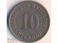 Γερμανία 10 pfeniga 1915d