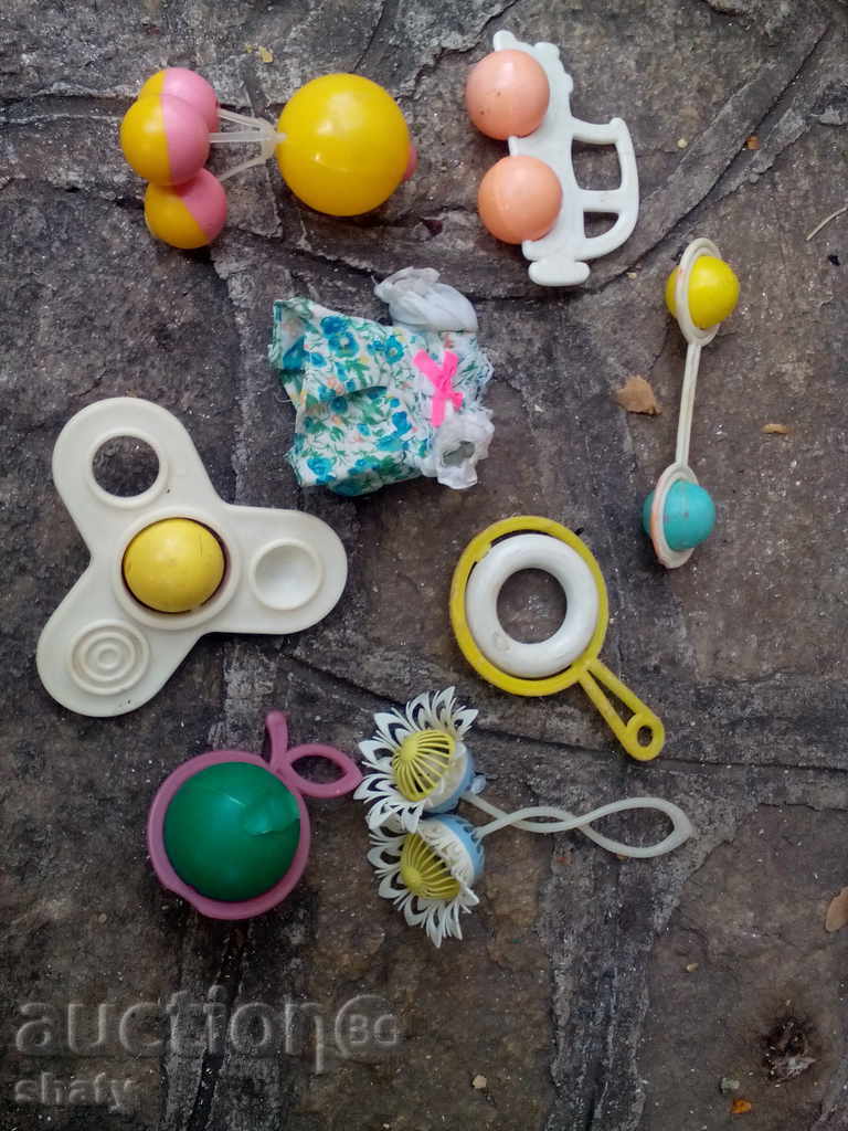 Old baby trinkets.