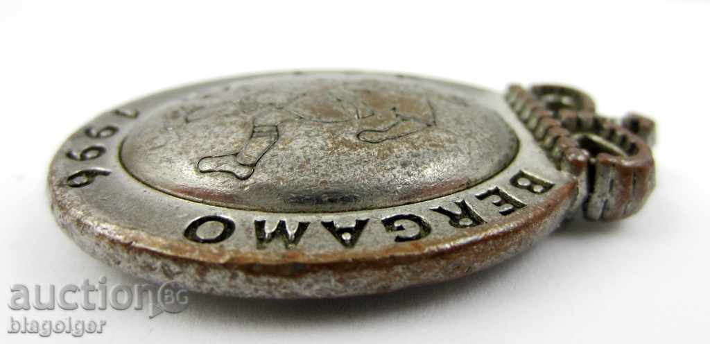 OLD FOOTBALL SIGN-BERGAMO-ITALY with price 8.00 BGN | € 4.09