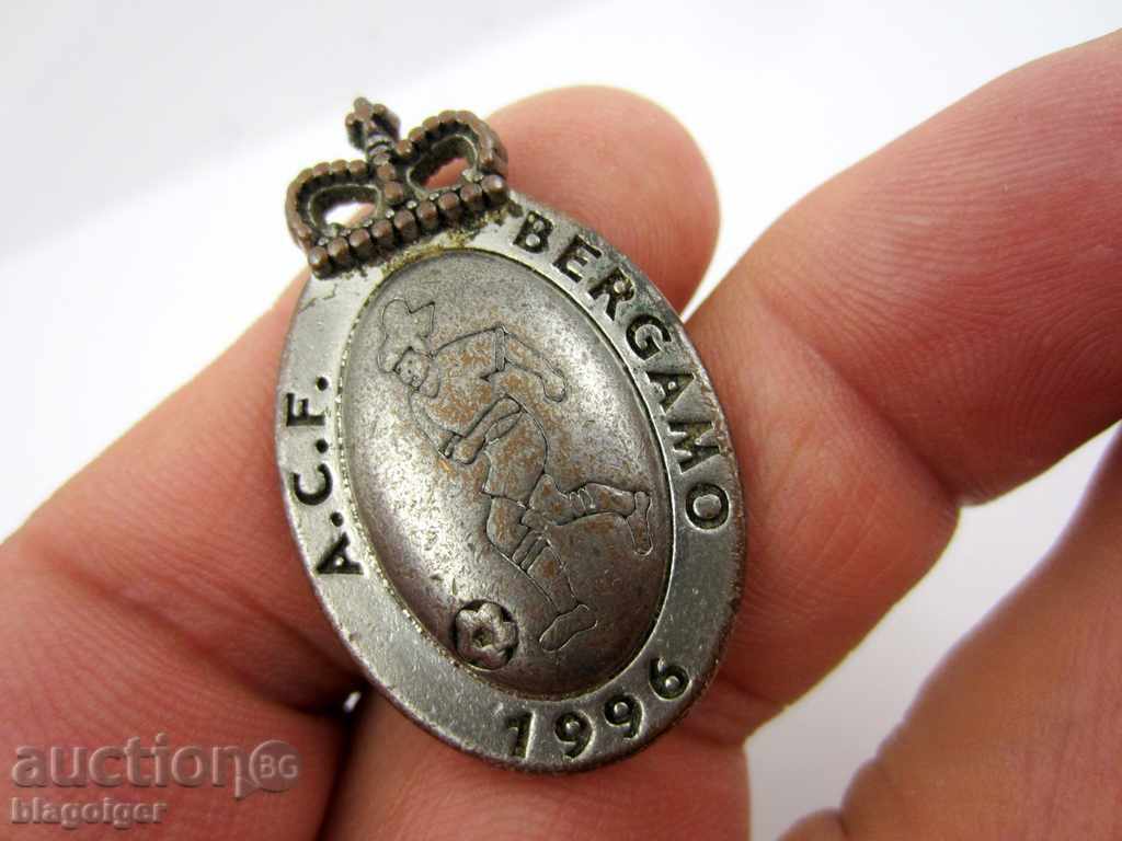 Auction  OLD FOOTBALL SIGN-BERGAMO-ITALY