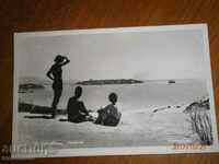 Postcard - NESEBAR - THE BEACH - A SHORT ROCK