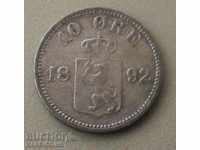 Норвегия 10 Йоре 1892  (4) (4к)