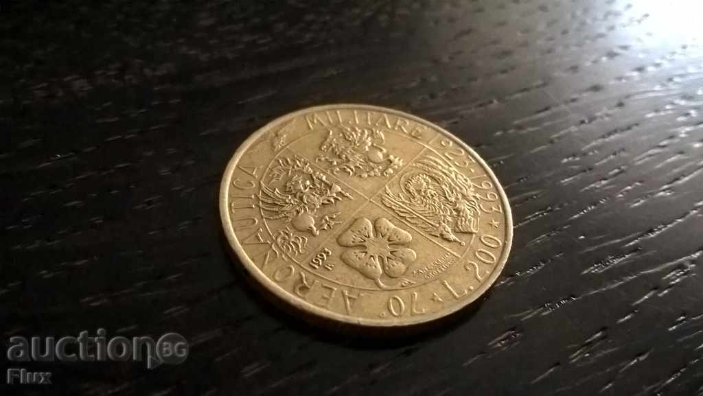 Monede - Italia - 200 liras | 1993.