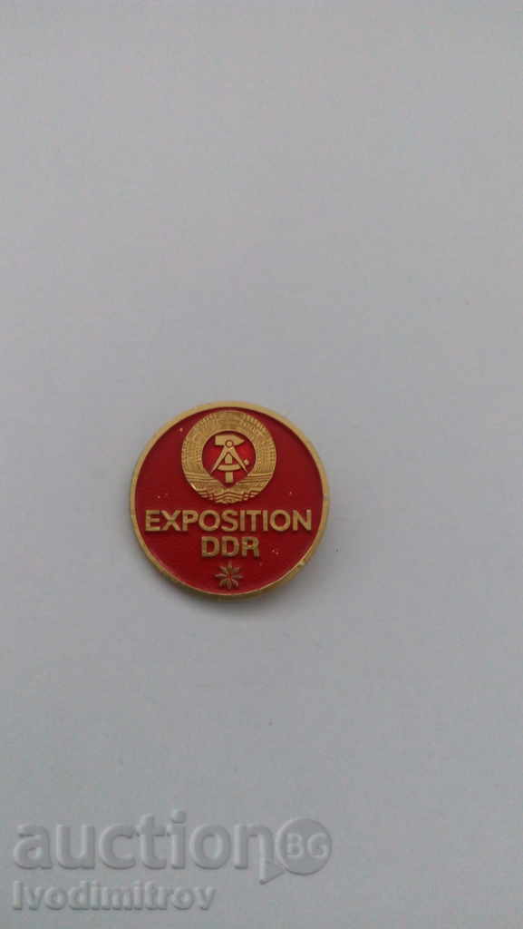 ExDDR DDR badge