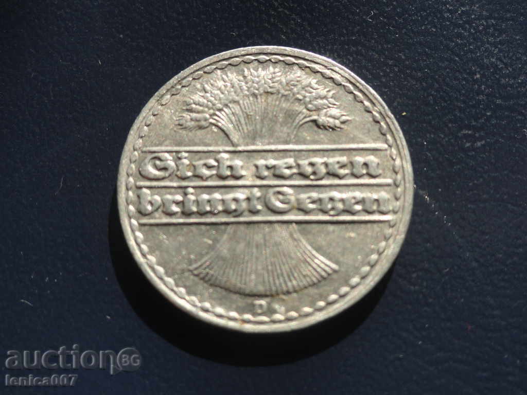 Germany 1922 - 50 pffing (D) - 5 Germany 1922 - 50 pffing (D) - 5