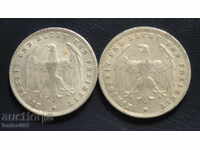 Germany 1923 - 200 Marks (A) - 2 pieces