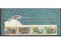 2008. Sfânta Lucia. WWF - șopârle.