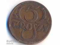 Полша 5 гроша 1931 година