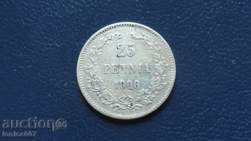Auction  Russia (Finland) 1906 - 25 penny