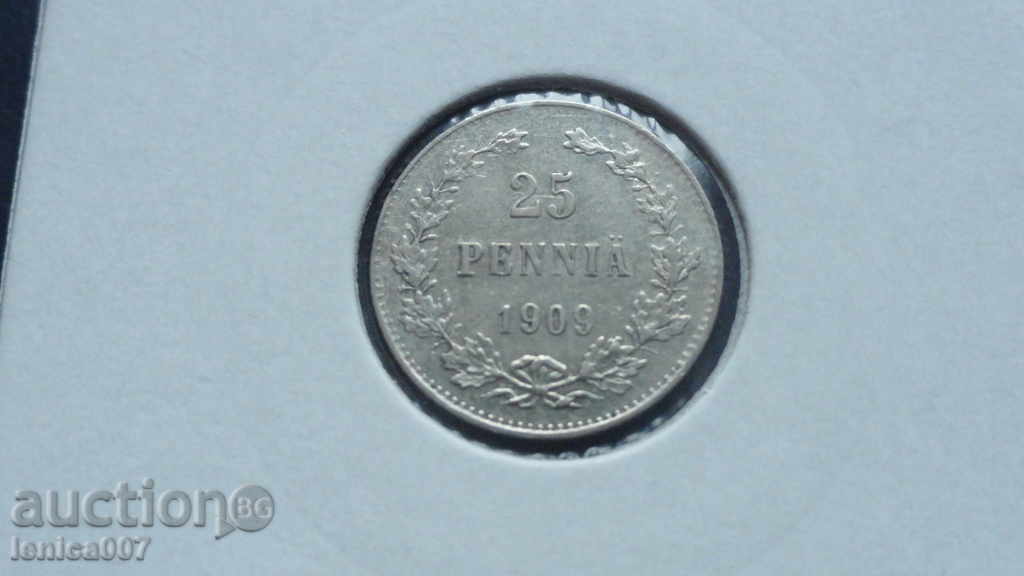 Δημοπρασία Ρωσία (Φινλανδία) το 1909. - 25 Πέννες Δημοπρασία Ρωσία (Φινλανδία) το 1909. - 25 Πέννες