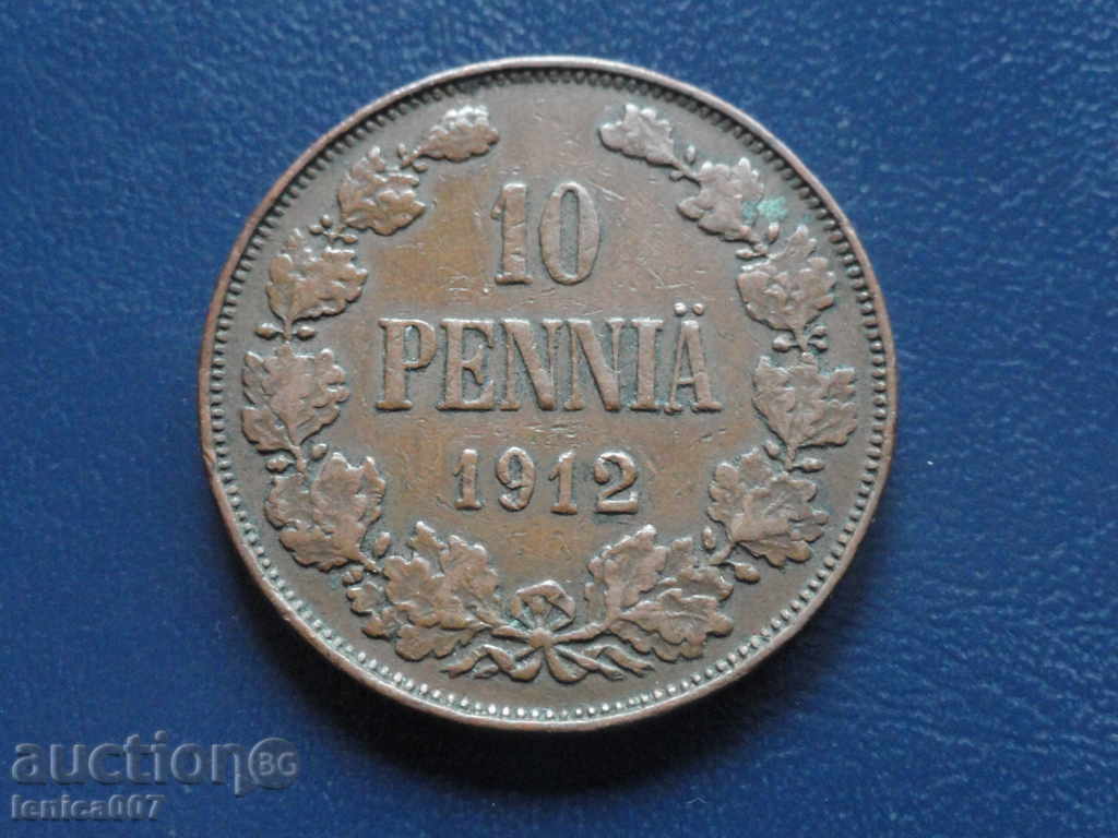Auction Russia (Finland) 1912 - 10 pennies Auction Russia (Finland) 1912 - 10 pennies