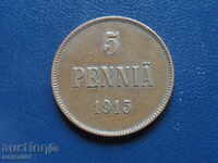 Rusia (Finlanda) 1915 - 5 pence