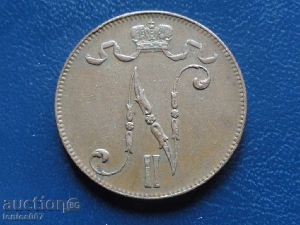 Russia (Finland) 1916 - 5 pennies - 6 Russia (Finland) 1916 - 5 pennies - 6