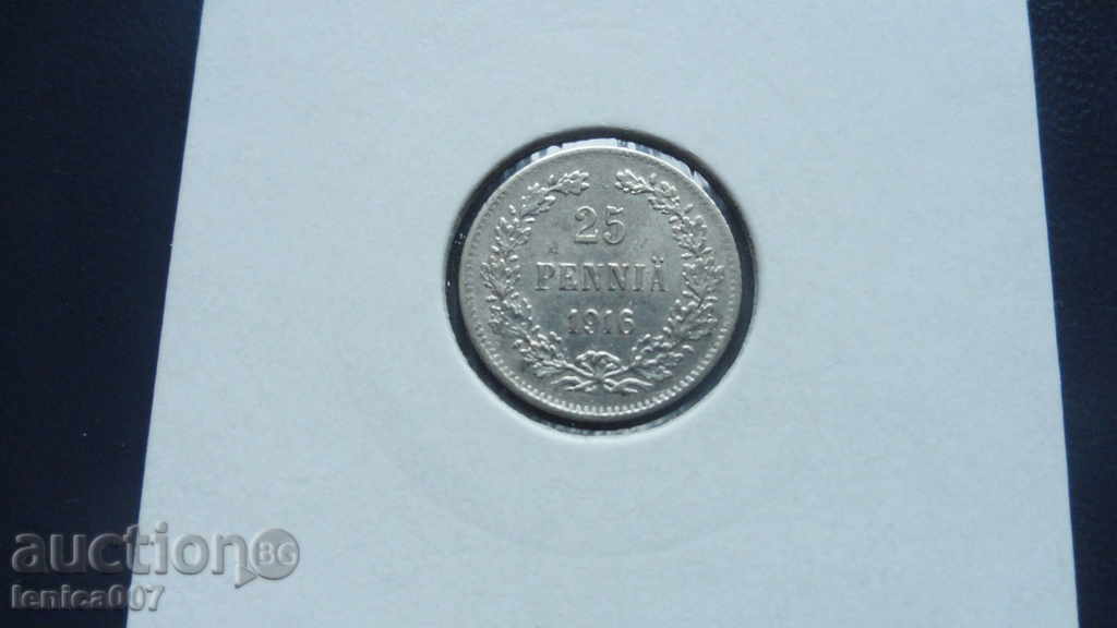 Русия (Финландия) 1916г. - 25 пення - 5 Русия (Финландия) 1916г. - 25 пення - 5