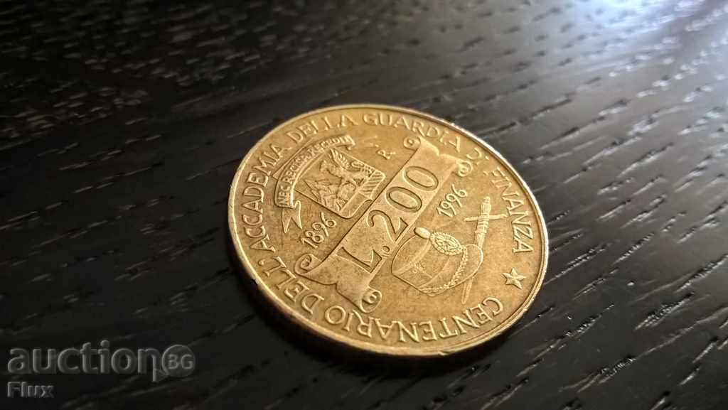 Monede - Italia - 200 liras | 1996.