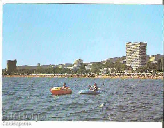 Καρτ ποστάλ Βουλγαρία Βάρνα Golden Sands Δείτε 34 *
