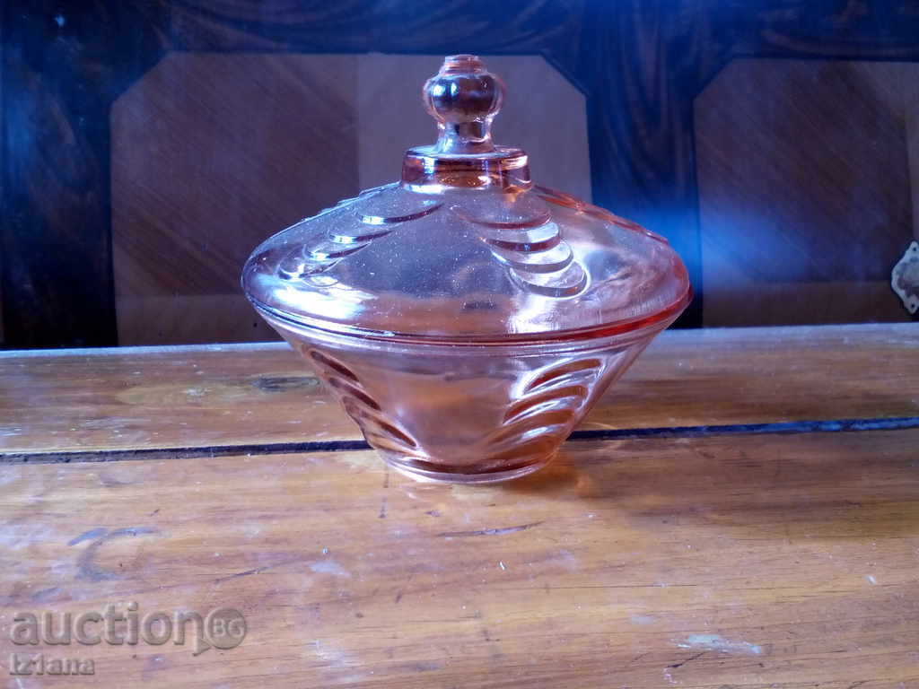 Glass sugar bowl with price 10.00 BGN | € 5.11 Glass sugar bowl with price 10.00 BGN | € 5.11