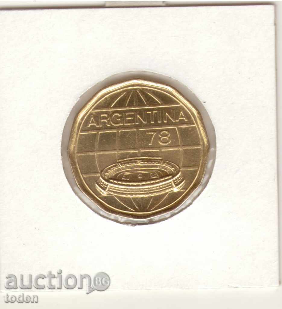 Auction Argentina-100 Pesos-1977-KM# 77-Soccer Auction Argentina-100 Pesos-1977-KM# 77-Soccer