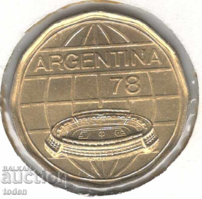 Argentina-100 Pesos-1977-KM# 77-Fotbal