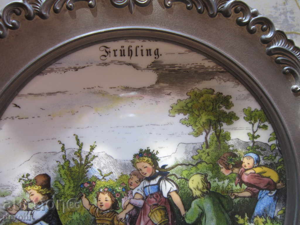 Unique German porcelain plate marks 3 porcelain with price 190.00 BGN | € 97.15 Unique German porcelain plate marks 3 porcelain with price 190.00 BGN | € 97.15