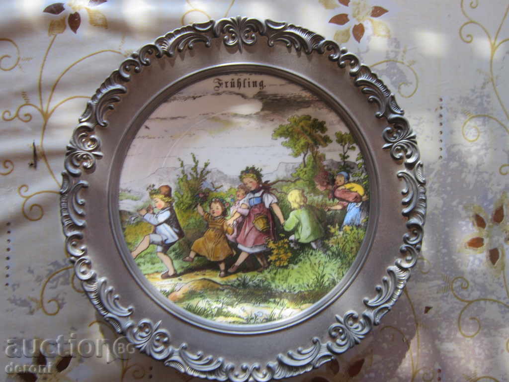 Unique German porcelain plate marks 3 porcelain - 7 Unique German porcelain plate marks 3 porcelain - 7