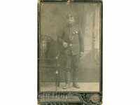 ΠΑΛΙΑ ΦΩΤΟΓΡΑΦΙΑ - 1913 ΣΤΡΑΤΙΩΤΗΣ ΜΕ ΤΟΥΡΚΙΚΗ ΖΩΝΗ ΩΣ ΤΡΟΠΑΙΟ - 0028