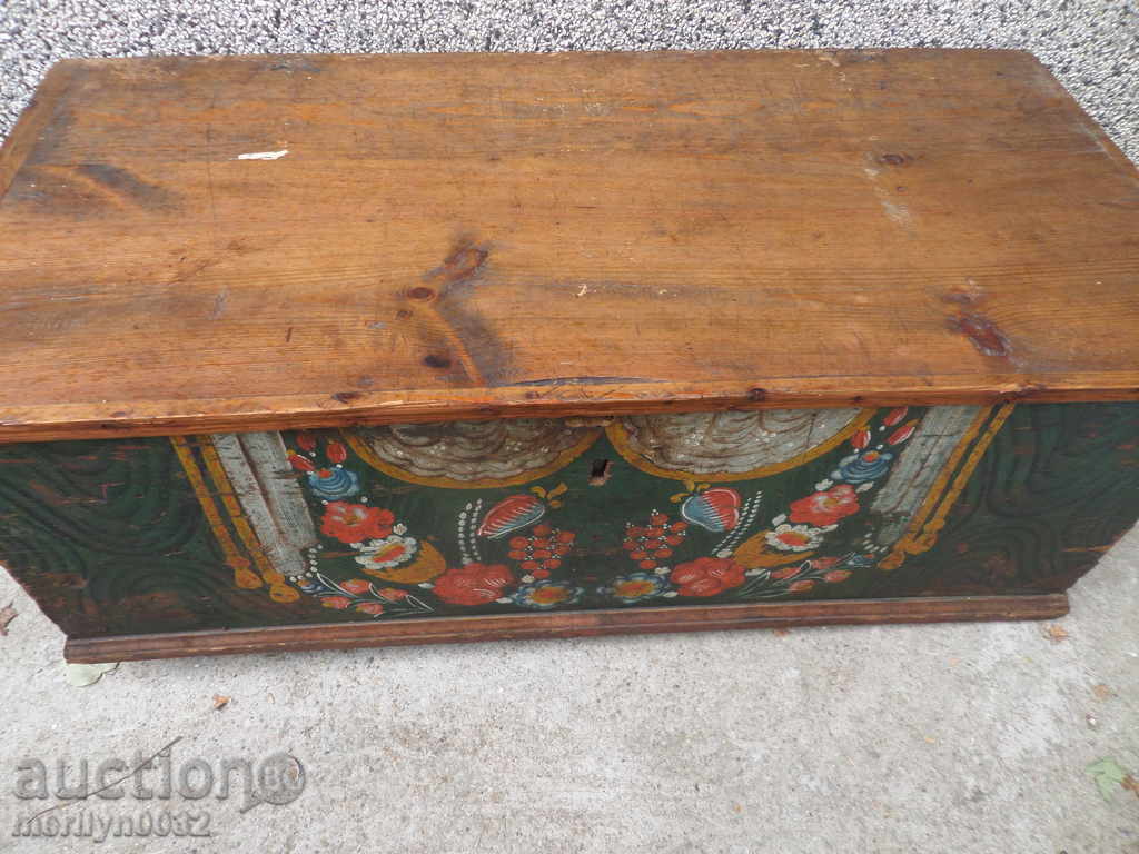 Renaissance painted chest, chest, chaise, chest of drawers - 5 Renaissance painted chest, chest, chaise, chest of drawers - 5