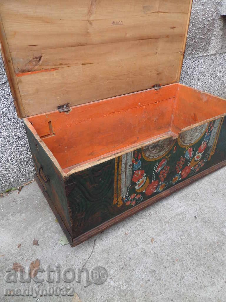 Renaissance painted chest, chest, chaise, chest of drawers - 6 Renaissance painted chest, chest, chaise, chest of drawers - 6