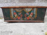 Renaissance painted chest, chest, chaise, chest of drawers