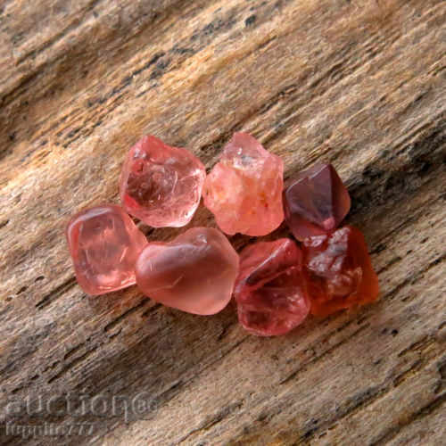 Delivery of spinel - Mogok Burma 3.54 carats - 7 pieces Delivery of spinel - Mogok Burma 3.54 carats - 7 pieces