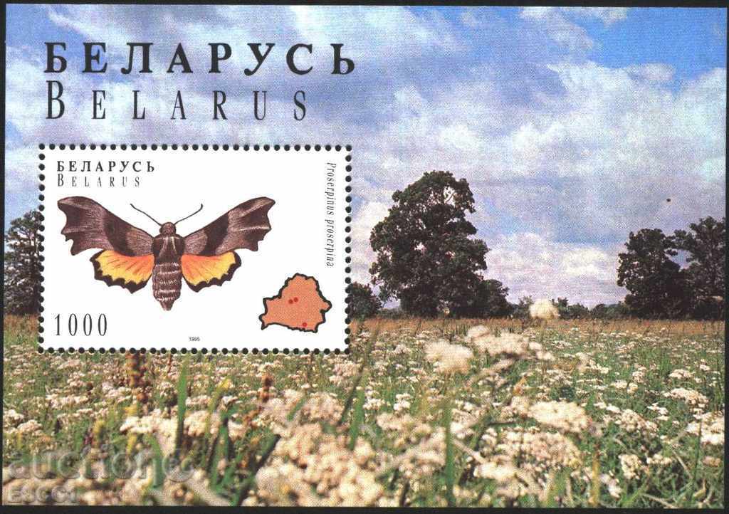 Чист блок Фауна Насекоми Пеперуди 1996  Беларус